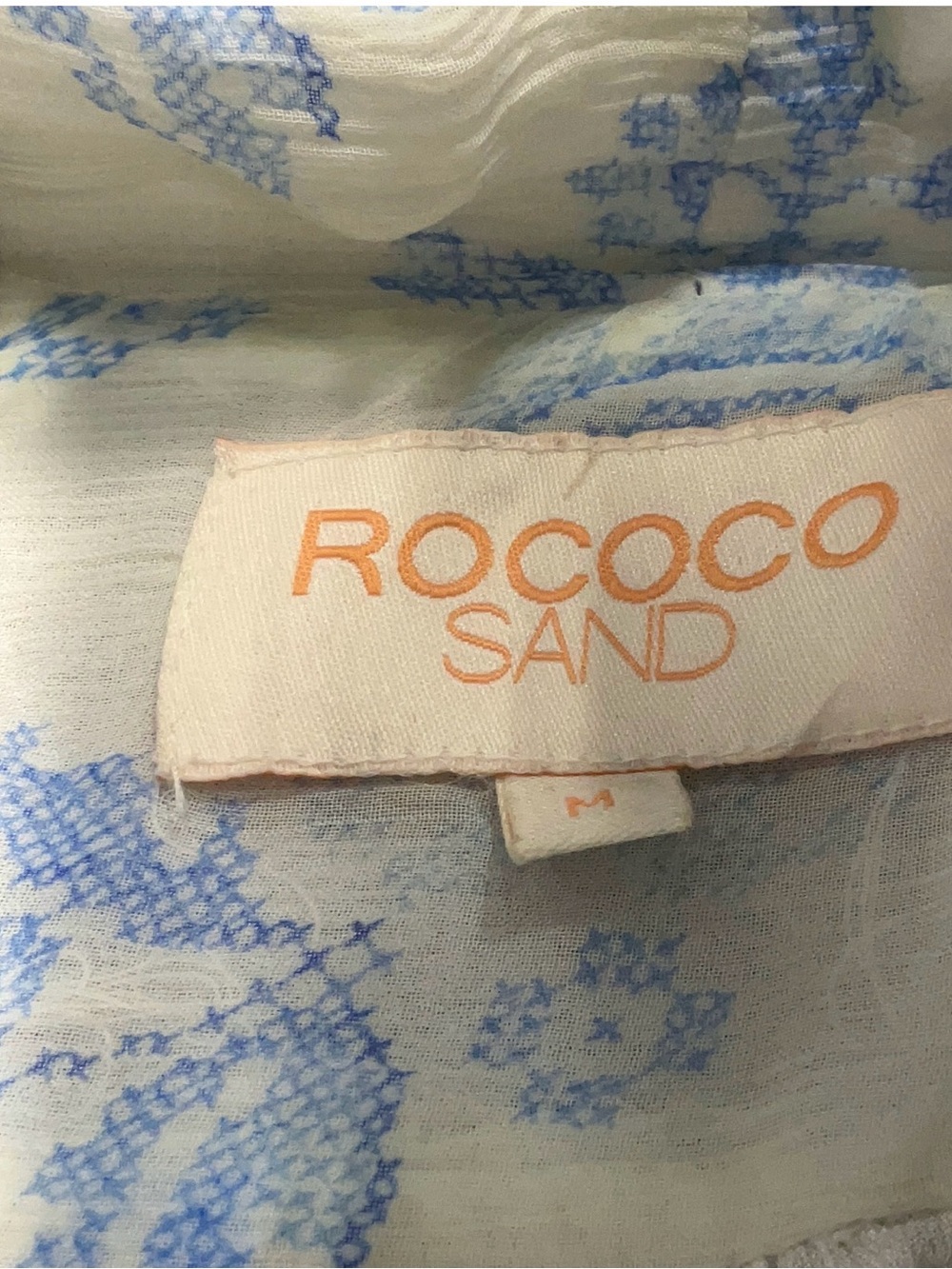 Rococo Sand Boho Mini Resort wear Dress Size Medium - Picture 7 of 9